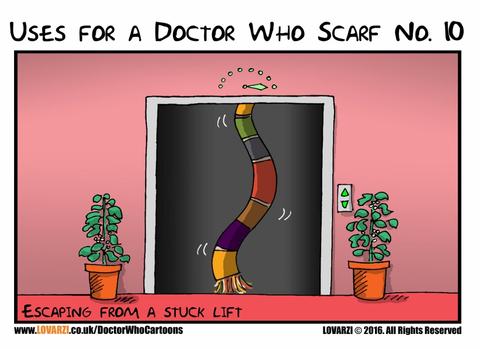 fourth doctor scarf