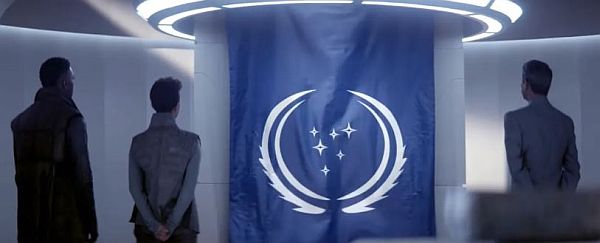 Star Trek Discovery series three Federation flag