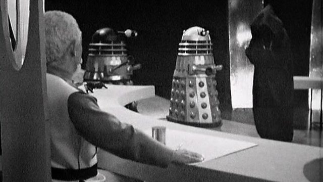 The Dalek Master Plan consisted of twelve ambitious Doctor Who episodes, set across time and space (c) BBC Studios Doctor Who First Doctor Mavic Chen Dalek Supreme Zephon