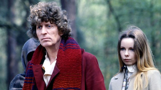 The Doctor and Romana in Doctor Who Season 18 (c) BBC Studios Tom Baker Lalla Ward State of Decay