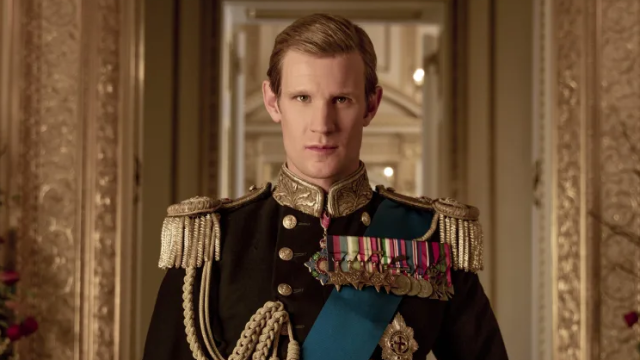 Matt Smith as Prince Philip in The Crown Doctor Who actors Eleventh Doctor