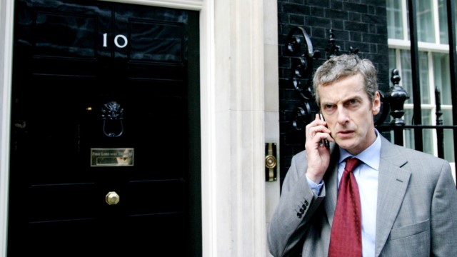 Peter Capaldi as the sweary spin doctor Malcolm Tucker in The Thick of It Doctor Who actors Twelfth Doctor