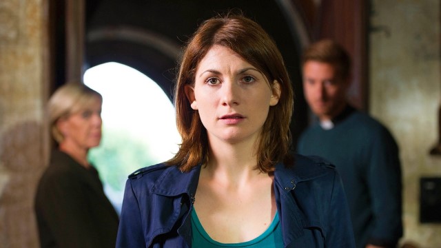 Jodie Whittaker as Beth Latimer, the mother devastated by her son's murder in Broadchurch Doctor Who actors Thirteenth Doctor