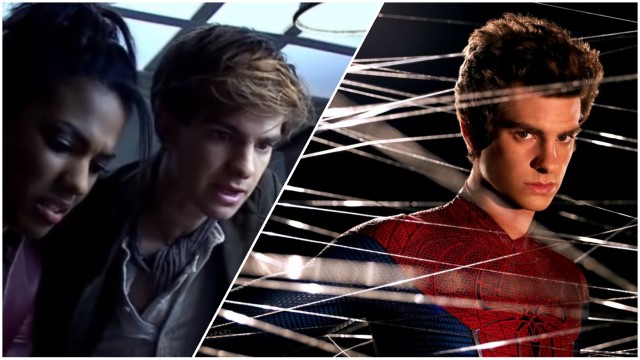 Andrew Garfield as Frank in Doctor Who and as The Amazing Spider-Man Doctor Who actors in the MCU Marvel Cinematic Universe