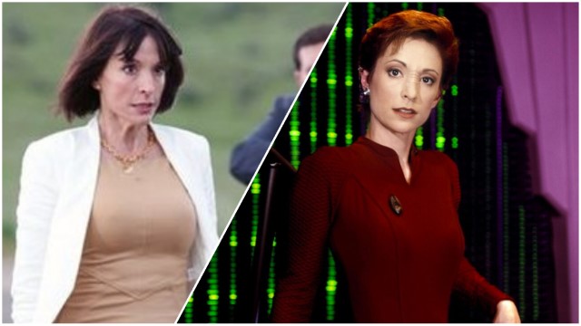 Nana Visitor (Olivia Colasanto/Kira) is #1 in our list of Doctor Who actors in Star Trek!