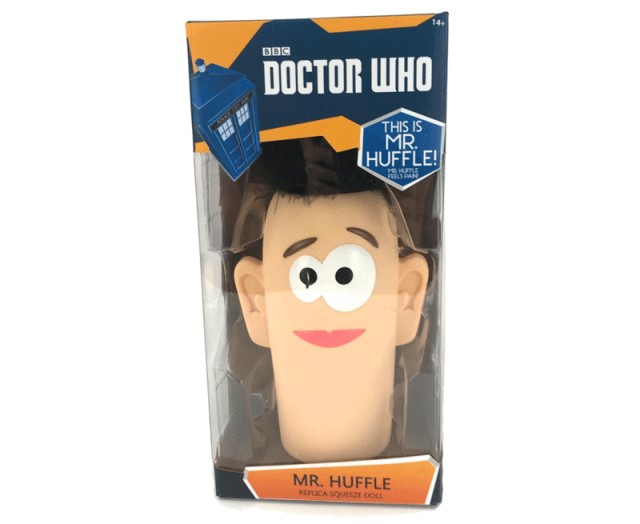 The replica of the Mr Huffle toy from 'The Return of Doctor Mysterio'  Doctor Who