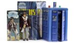 The Denys Fisher Fourth Doctor and TARDIS Doctor Who action figures