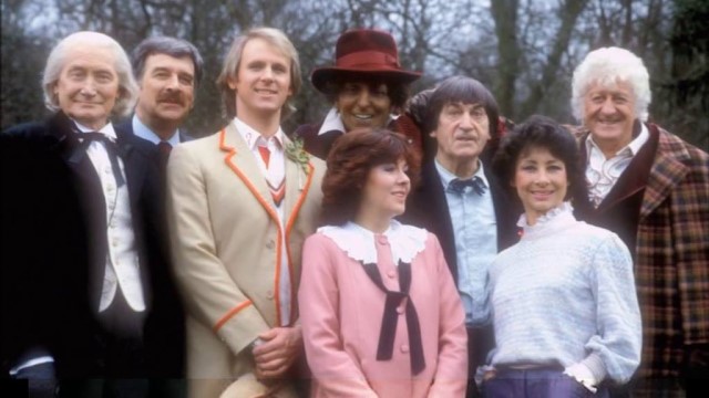The Five Doctors featured returns by both Doctors and Doctor Who companions from across the 20 years of the show (c) BBC Studio