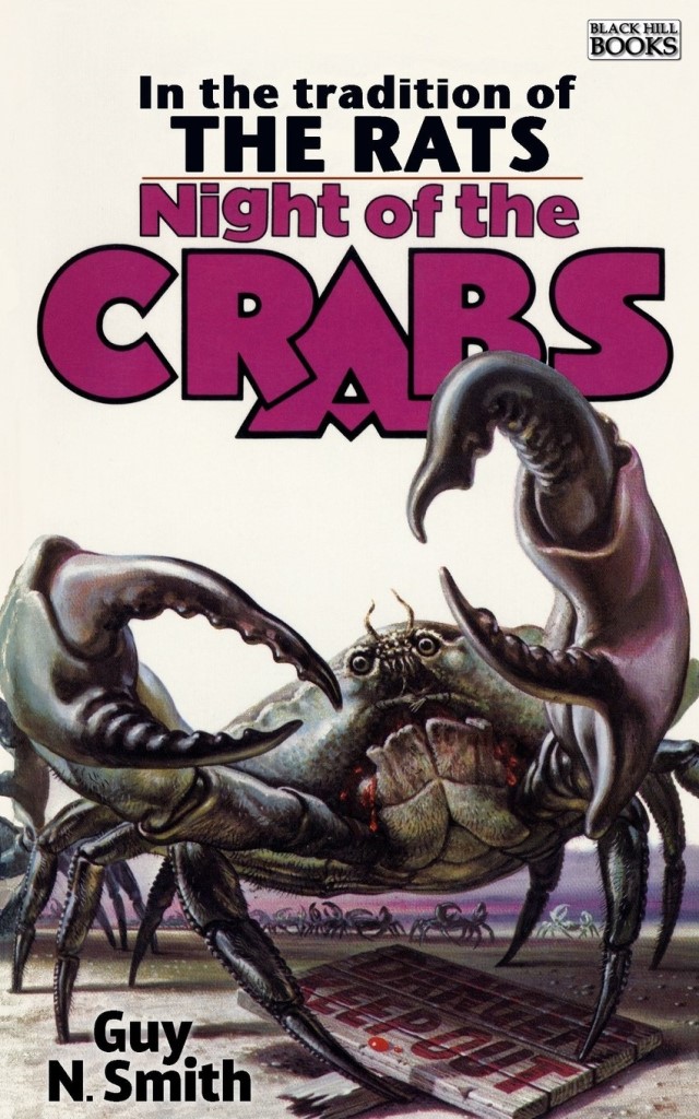 The 1970s Dr. Who movie script was adapted from novel Night of the Crabs Guy N Smith Doctor Who
