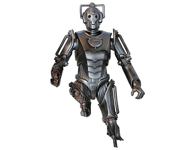 Following Doomsday, an exterminated Cyberman joined the range of Doctor Who action figures (c) Character Options