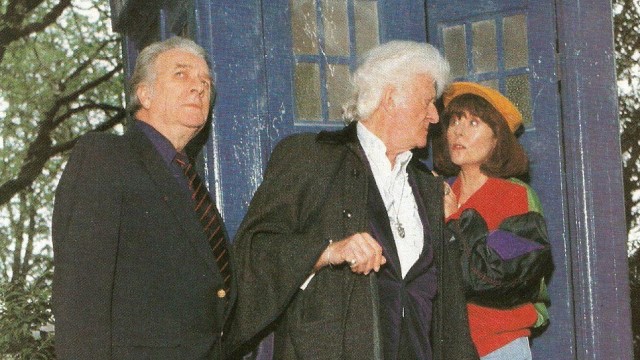 Jon Pertwee, Elisabeth Sladen and Nicholas Courtney were back in the box in 1993 for BBC Radio Doctor Who The Paradise of Death