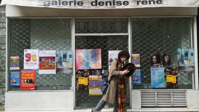 Galerie Denise Rene from City of Death as it looks today (c) Harry Nolan Doctor Who Paris