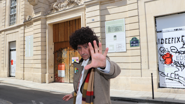 A highlight of our visit to the City of Death! (c) Harry Nolan Doctor Who Fourth Doctor cosplay
